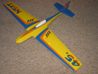 Another Mario airplane... Somehow I built this airplane and gave him a Rossi .15 for his motor collection too.