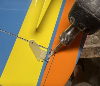 MFL rudder horn install.JPG