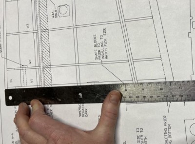 Note: The finished core at the root, with sheeting but not including the LE balsa is roughly 10.75&quot;.  I need to make sure my sheeting is assembled to accomplish this dimension.