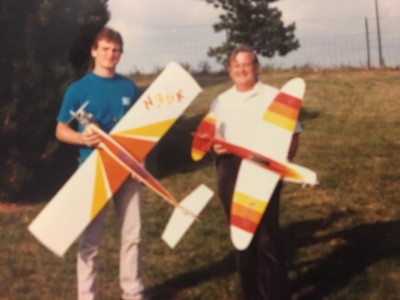 Me and my dad in 87.