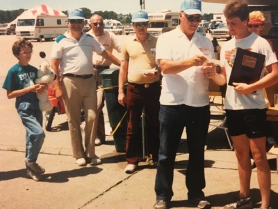 Wayne in his younger days.   And Bob Brown to the left.