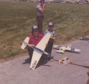Me and my dad at the Dayton Nats.