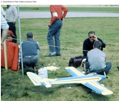Pete also flew in the Pattern WC.  He flew for the UK.