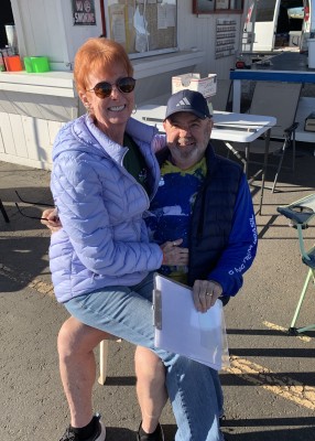 Rhonda Cady with Darrol Cady.